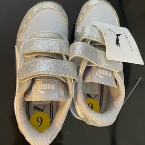 Puma Sneakers Glitter sliver
